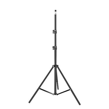 Imagem de 2 1m Tripé Ajustável para Ring Light Luz de Preenchimento Fotografia Transmissão ao Vivo Comprimento Liga Alumínio Supor