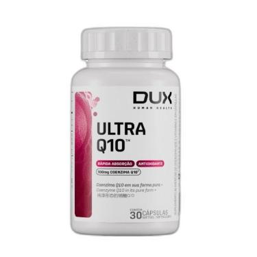Imagem de Coenzima Q10 Ubiquinona Vitamina E 100 Mg 30 Caps - Dux-Unissex