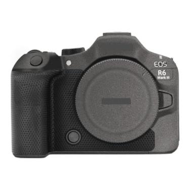 Imagem de Decalque Skins R6III película protetora para câmera antirarranhões para Canon EOS R6 Mark III R6 III R6 Mark Adesivo de acessórios de fotografia (cinza escuro, para Canon EOS R6 Mark III)