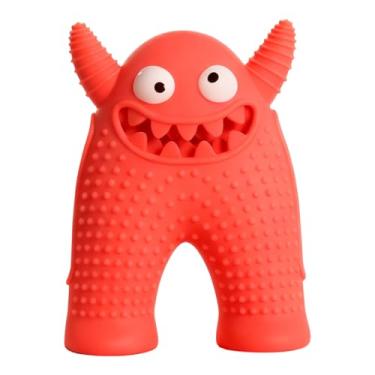 Imagem de LOS ANDES Brinquedos barulhentos para cães médios e pequenos, brinquedo fofo para animais de estimação, brinquedo de silicone com squeaker interativo para matar o tempo chato