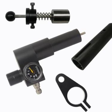 Imagem de SQOTDR Kit de conversão de 12 g CO2/bomba para PCP HPA 3000psi para pistola Crosman 1377 2240 1322 2250