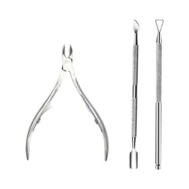 Imagem de Alicate De Cutícula Em Aço Inoxidável Arco-Íris, Ferramenta De Manicur