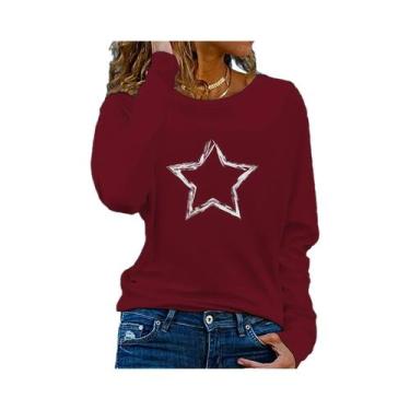 Imagem de Camiseta Feminina Slim De Algodão De Manga Longa Branca, Tops Finos Pa