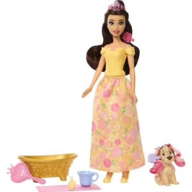 Imagem de Boneca Disney Princesa Bela com Cachorrinho