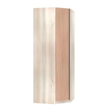 Imagem de Guarda-Roupa Modulado Canto Diagonal 1 Porta 1 Cabideiro 6 Prateleiras Prime Luciane Móveis