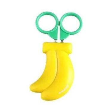 Imagem de Tesoura Magnética De Segurança Em Formato De Morango, Cortador De Pape