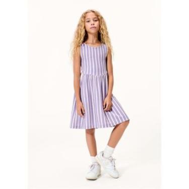 Imagem de Vestido Infantil Fio Tinto Evasê Hering-Feminino