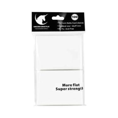 Imagem de Protetores De Cartas TCG Foscos Tamanho Padrão 100 Unidades 66x91mm Pa