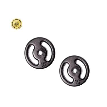 Imagem de Kit 2 Anilhas de Ferro 10Kg-Unissex