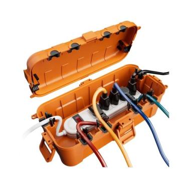 Imagem de Caixa Elétrica À Prova d'Água Para Uso Externo Em 10 Cores, Caixa De C