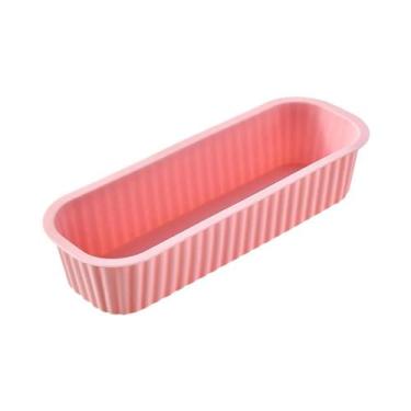 Imagem de Mini Formas Retangulares De Silicone Antiaderentes Para Pão, Bolo, Bro