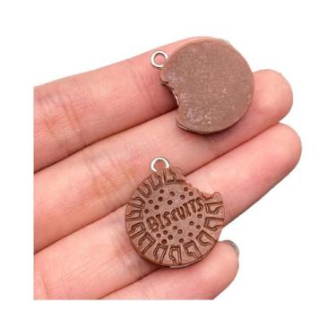 Imagem de Conjunto De Pingentes Realistas De Grãos De Café E Xícaras, 10 Peças, 