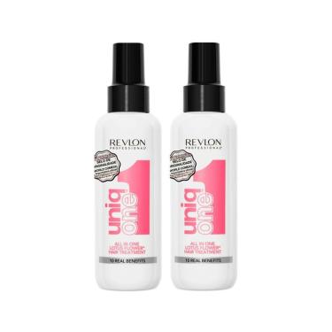 Imagem de Kit Revlon Professional Uniq One Lotus Flower Hair Tratament - Leave-in 150 ml - 2 Undades-Unissex