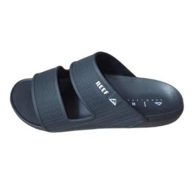 Imagem de Sandália Reef Slide Oasis Double UP Preta Black-Masculino