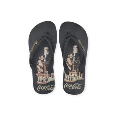 Imagem de Chinelo Coca-Cola Shoes Boone Masculino Adulto Ref. CC4841-Masculino