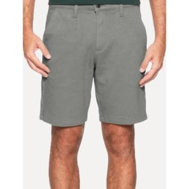 Imagem de Bermuda Aramis Masculina Chino Cotton Sarja Grafite-Masculino