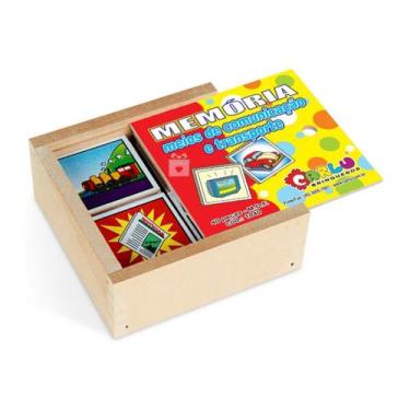 Imagem de Memória Comunicação e Transporte Jogo Pedagógico Brinquedos Educativos