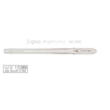 Imagem de Caneta Gel Branca Uni-Ball Signo Angelic Colour 0.7mm - Mitsubishi UM-