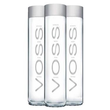 Imagem de Água Mineral Voss Norueguesa Vidro 800ml pH 5.5