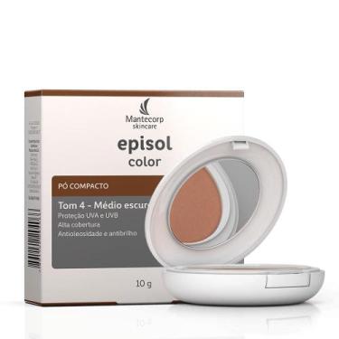 Imagem de Protetor Solar Pó Compacto Episol Morena+ Fps 50 10g - Mantecorp Skinc