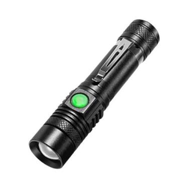 Imagem de Lanterna LED Portátil À Prova d'Água Em Liga De Alumínio Recarregável 