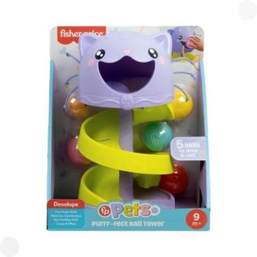 Imagem de Brinquedo Gatinho Bolinhas Rolando HTW92 Fisher Price, Colorido