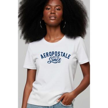 Imagem de Camiseta Manga Curta Feminina Silkada Aéropostale-Feminino