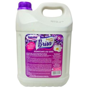 Imagem de Desinfetante 5 Litros Multiuso Elimina Germes Bactérias Aroma Agradáve