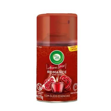 Imagem de Refil Odorizador Aromatizante Romã + Rosa Romance Bom Ar