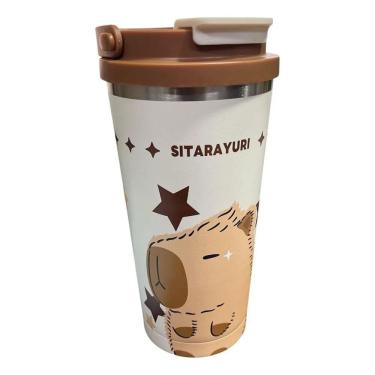 Imagem de Copo Térmico Capivara Estrela - 560ML - N249122-2 - Quanhe