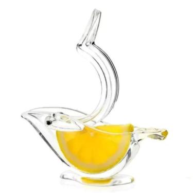 Imagem de Espremedor Manual de Acrílico Limão 12cm Bird Lyor C5892