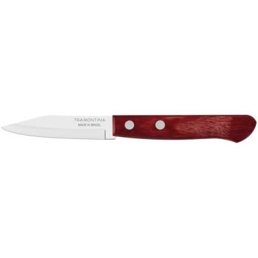 Imagem de Faca para Legumes e Frutas Tramontina Polywood com Lâmina em Aço Inox 