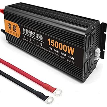 Imagem de 5000W 6000W 8000W 9000W 12000W 15000W Inversor De Energia De Onda Senoidal Pura DC 12V/24V Para AC 220/240V Conversor De Onda Senoidal Com Saídas AC Duplas E Para Portas USB,5000W,12V,Collector88