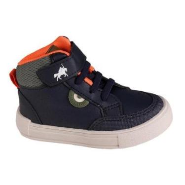 Imagem de Tênis Cano Alto Infantil Menino Calce Fácil Jet Kids 31022-Masculino
