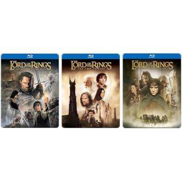 Imagem de Generic O Senhor Dos Anéis - Coleção Trilogia Sda Em Blu-Ray E Dvd Limited Steelbook: Anel Da Sociedade / As Duas Torres Retorno Do Rei