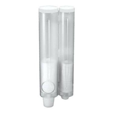 Imagem de Suporte Dispenser Combinado Porta Copo Agua Café 50 A 200ml - Higipack