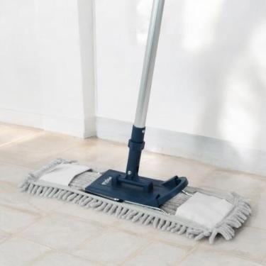 Imagem de Conjunto Super Mop de Microfibra 40cm com Cabo Telescópico de 1,40m e 