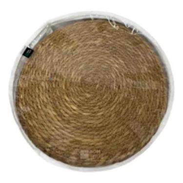 Imagem de Capa Protetora Sousplat Redondo Proteção 12x40cm Cor:Transparente - KF