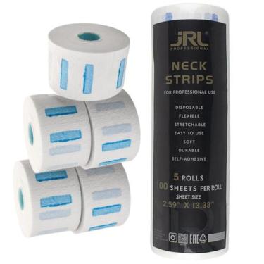 Imagem de Gola Higiênica De Pescoço P/ Barbearia Pack Com 500 Golas JRL Original