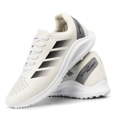 Imagem de Tênis Masculino Esportivo em Nylon Leve Branco - STREET WALKER, 39