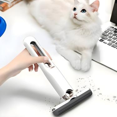 Imagem de Mini Mop Rodinho Esfregão Portátil Dobrável para Limpeza Eficiente em Diferentes Superfícies em Microfibra Utimix