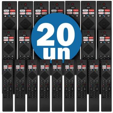 Imagem de Controle Remoto Compatível com Smart TV Philips Ambilight Modelo PUG74