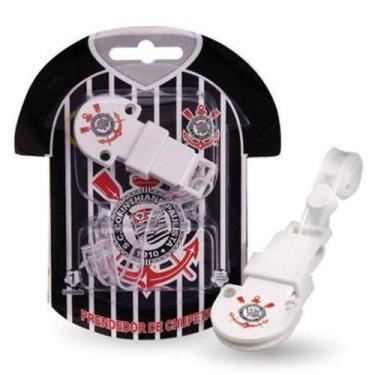 Imagem de Prendedor de Chupetas Corinthians Kids Gol - Produtos Kids Gol