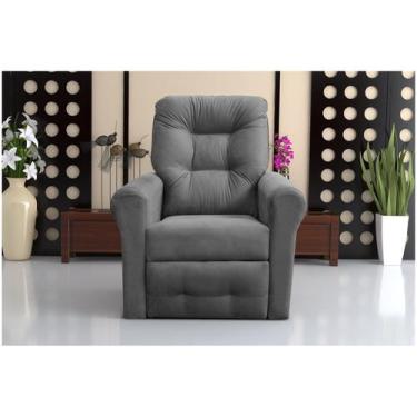 Imagem de Poltrona Reclinável Moderno 3 Posições Matrix Caravelli, Chumbo