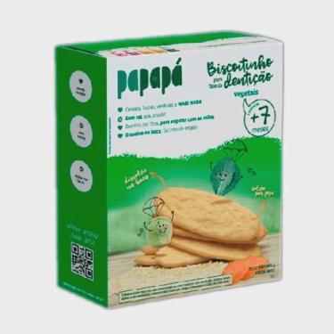 Imagem de Biscoito Infantil Papapá Sem Glúten BABY ROO Sabor Vegetais 36g