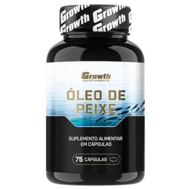 Imagem de Omega 3 75 Cápsulas Óleo de Peixe Suplemento Original Growth