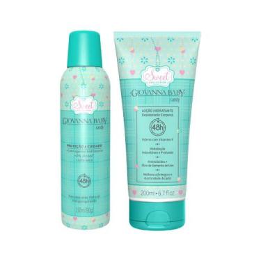 Imagem de Kit Beleza Giovanna Baby Desodorante Aerossol Candy 150ml + Giovanna B