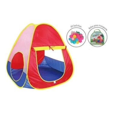 Imagem de Barraca Infantil Com Bolinhas Importway