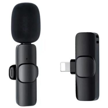 Imagem de Microfone Lapela Sem Fio Celular IOS - K9