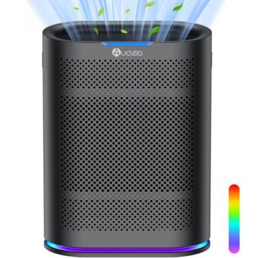 Imagem de Purificador de ar Aucleia para sala grande de 195m² com monitor de qua